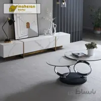 میز تلویزیون استیل مدل جیران JEYRAN