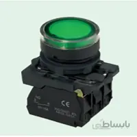 شستی استارت چراغ دارSAA22-AW33M1 GREEN 220V
