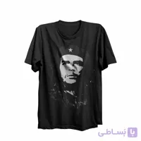تیشرت یقه گرد مشکی طرح چه گوارا Che Guevara