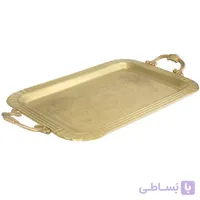 سینی پایه کوتاه برنجی ایران کادو کد 332