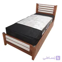 تخت خواب یکنفره مدل سناتور سایز 90x200 سانتیمتر حمل رایگان - ونگه 120