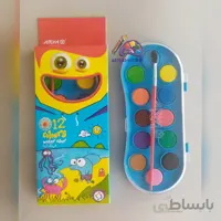 ابرنگ 12 رنگ اریا کد 1 5003 ا Arya 5003-1 Watercolor 12 Color کد 343768