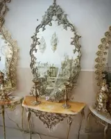 آینه کنسول برنز سلطنتی