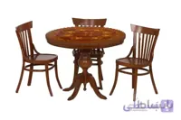 میز غذاخوری ۴ نفره مدل لبه کنگره کد ۱۰۲۲۲۳
