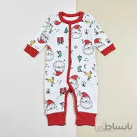 سرهمی نوزادی طرح بابانوئل کریسمس کد 1220