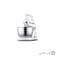 همزن کاسه دار ناساالکتریک مدل 972w استیل سفید