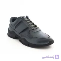 کفش مردانه اسپرت چرم طبیعی مدل آیدین طوسی