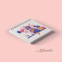 دفتر یادداشت سیمی مربع HBD