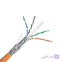 کابل شبکهCAT6 SFTP آلومینیوم روکش مس نگزنس - به صورت متری