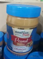 کره بادام زمینی 510 گرمی امریکن فرشamerican fresh کرانچی