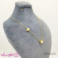 گردنبند دخترانه ظریف طرح پروانه