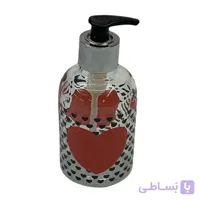 پمپ مایع دستشویی شیشه ای طرح قلب کد ۳۶۱
