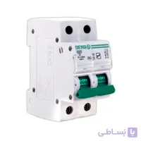 فیوز مینیاتوری دو پل 6 آمپر دنا الکتریک مدل B6-6K-2P