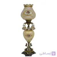 شمعدان کرم پایه برنز