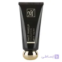 کرم پودر مناسب پوست چرب مای سری Black Diamond مدل Matt Makeup کد MF01 ظرفیت 35 میلی لیتر ا Black Diamond Oily Skin MF01 Matt Makeup Foundation 35 ml