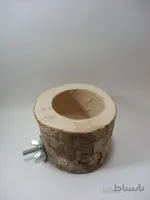 دانه خوری گرد چوبی پرندگان