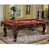 میز بیلیارد 8 فوت قهوه ای LEO Queen piano