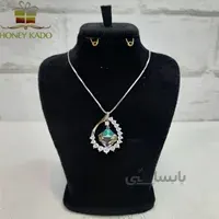 گردنبند زنانه سواروسکی مدل اشک 01