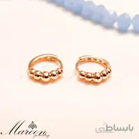 گوشواره حلقه ای گوی مارون CG121