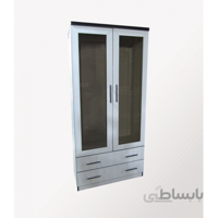 کمد ویترینی 2 کشو