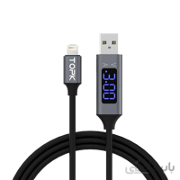 کابل تبدیل USB به لایتنینگ TOPK مدل AC32