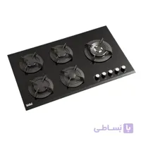 اجاق گاز صفحه ای 5 شعله بیشل مدل BL-BG-521 ا Bishel BL-BG-521Glass Built in Stove