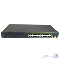 سوییچ سیسکو 24 پورت ws c2960 24tt l ا Cisco 24-port switch WS-C2960-24TT-L کد 303990