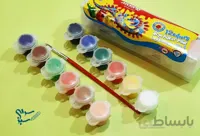 گواش 12 رنگ آریا