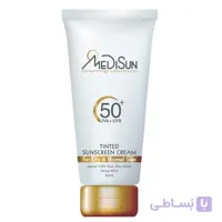 کرم ضد آفتاب رنگی پوست خشک و معمولی SPF50 مدیسان 50 میلی لیتر
