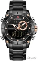 ساعت مچی نیوی فورس مردانه مشکی مدل 9163 Naviforce