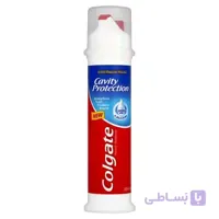 خمیردندان کلگیت پمپی ۱۰۰ میل حفاظت از حفره – Colgate Cavity Protection