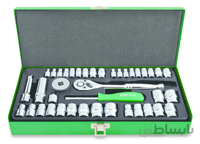 جعبه بکس 40 پارچه 1/4 و 3/8 تاپ تول GCAD4002