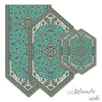سرویس کامل رومیزی ترمه طرح شاه عباسی کد 618