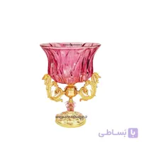 کاسه پایه دار کریستال سازان مدل نیل کد CS1162