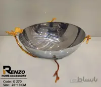 میوه خوری گود استیل طرح پروانه