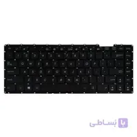 کیبرد لپ تاپ ایسوس X451 مشکی-اینترکوچک بدون فریم