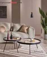 میز جلو مبلی فریازان دکور مدل لبه دار کد106