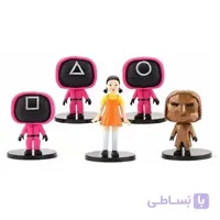 فیگور مدل Game Squid بسته پنج عددی