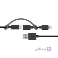 شارژر یو اس بی بلکین مدل BELKIN PORT SWIVEL CHARGER+OUTLET/1AC2