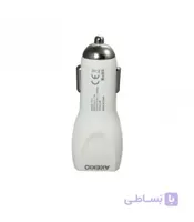 شارژر فندکی آککیو مدل CC01 همراه با کابل آیفون
