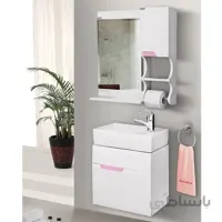 ست کابینت و روشویی مدل S_Andreh به همراه آینه باکس