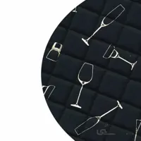 دم کنی 3 تکه کشدار رزین تاژ طرح گلس