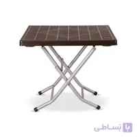 میز مربع تاشو صبا پلاستیک کد ۲۲۲
