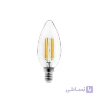 لامپ فیلامنتی 4 وات مدل شمعی سرپیچ E14