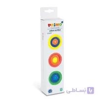 رنگ آکریلیک 25 میل پریمو، بسته‌بندی مقوایی 6 رنگ 408TA6
