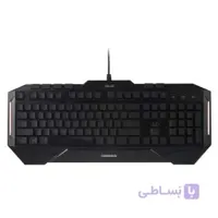 کیبورد مخصوص بازی ایسوس مدل Cerberus باحروف عربی ا Asus Cerberus Gaming Keyboard With Arabic Letters