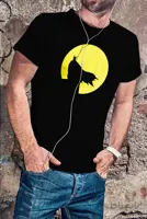 تیشرت نخ پنبه مشکی طرح Batman2