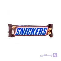 شکلات مغزدار بادام زمینی اسنیکرز - 50 گرم ا Snickers Chocolate Peanut product with chocolate coating - 50 g
