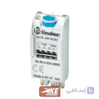 تایمر 24VDC مولتی فانکشن قابل نصب روی سوکت رله فیندر 863000240000