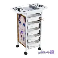 ترولی آرایشگاهی فلزی T118